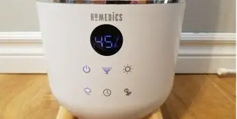 homedics humidifier buttons